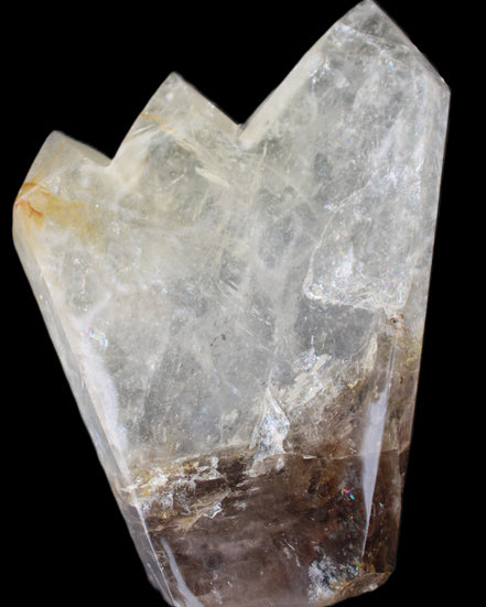 Clear Quartz multi-point obelisk 178*145*43mm 1395g in sunlight - Rocks and Things Store