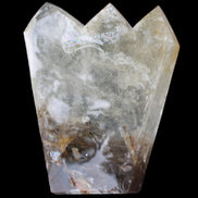 Clear Quartz multi-point obelisk 178*145*43mm 1395g in sunlight - Rocks and Things Store