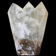 Clear Quartz multi-point obelisk 178*145*43mm 1395g in sunlight - Rocks and Things Store