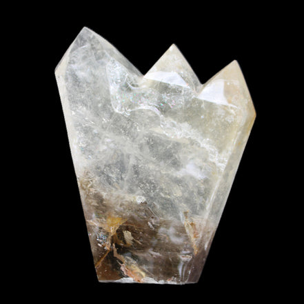 Clear Quartz multi-point obelisk 178*145*43mm 1395g in sunlight - Rocks and Things Store
