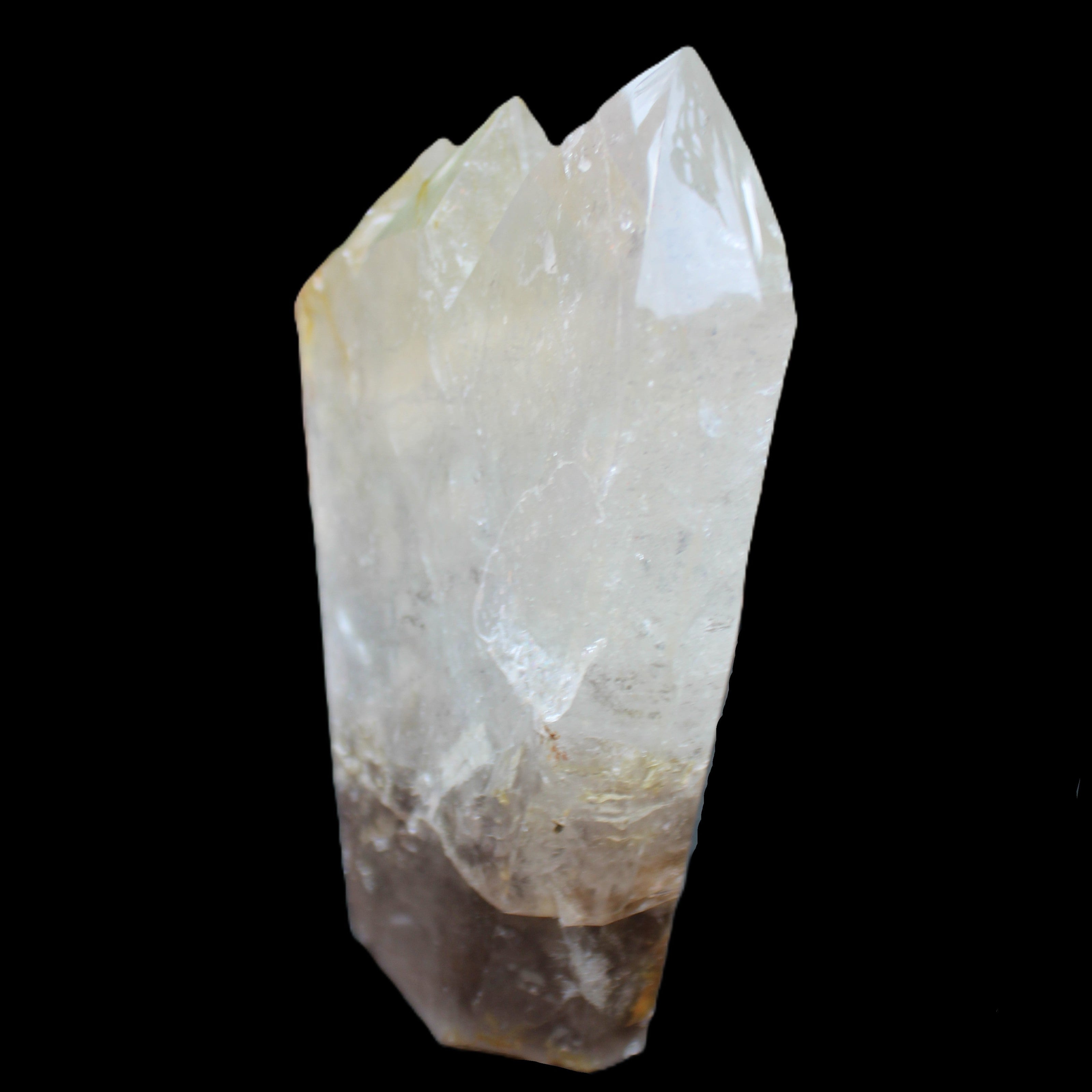 Clear Quartz multi-point obelisk 178*145*43mm 1395g in sunlight - Rocks and Things Store