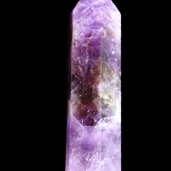 Amethyst wand 79mm 48g in sunlight - Rocks and Things Store