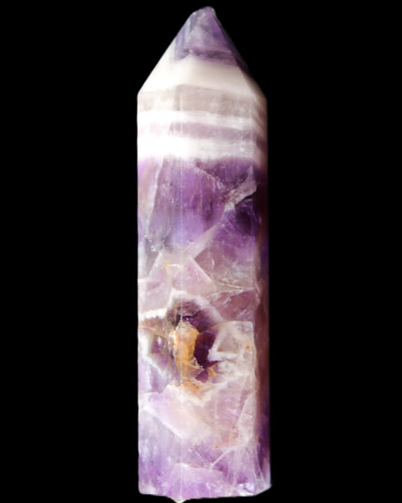 Amethyst wand 75mm 50g in sunlight - Rocks and Things Store