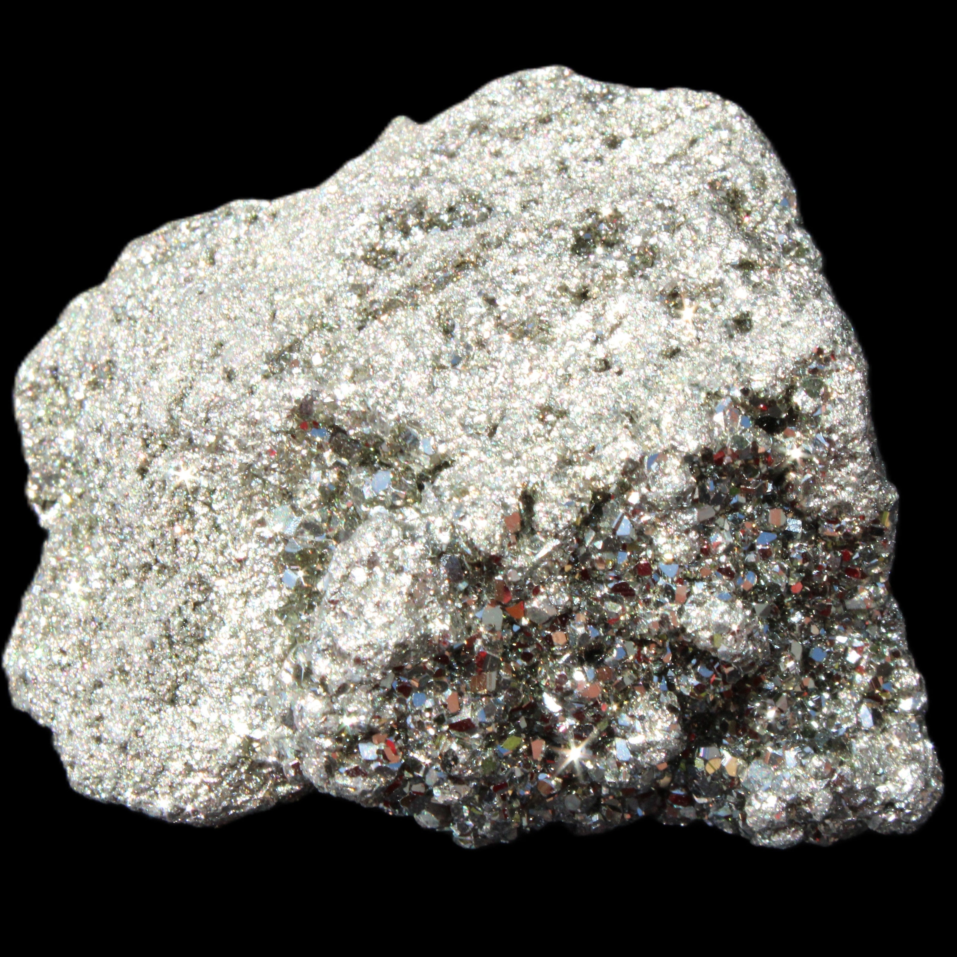 Pyrite cluster 46-57mm 95-117g in sunlight - Rocks and Things Store