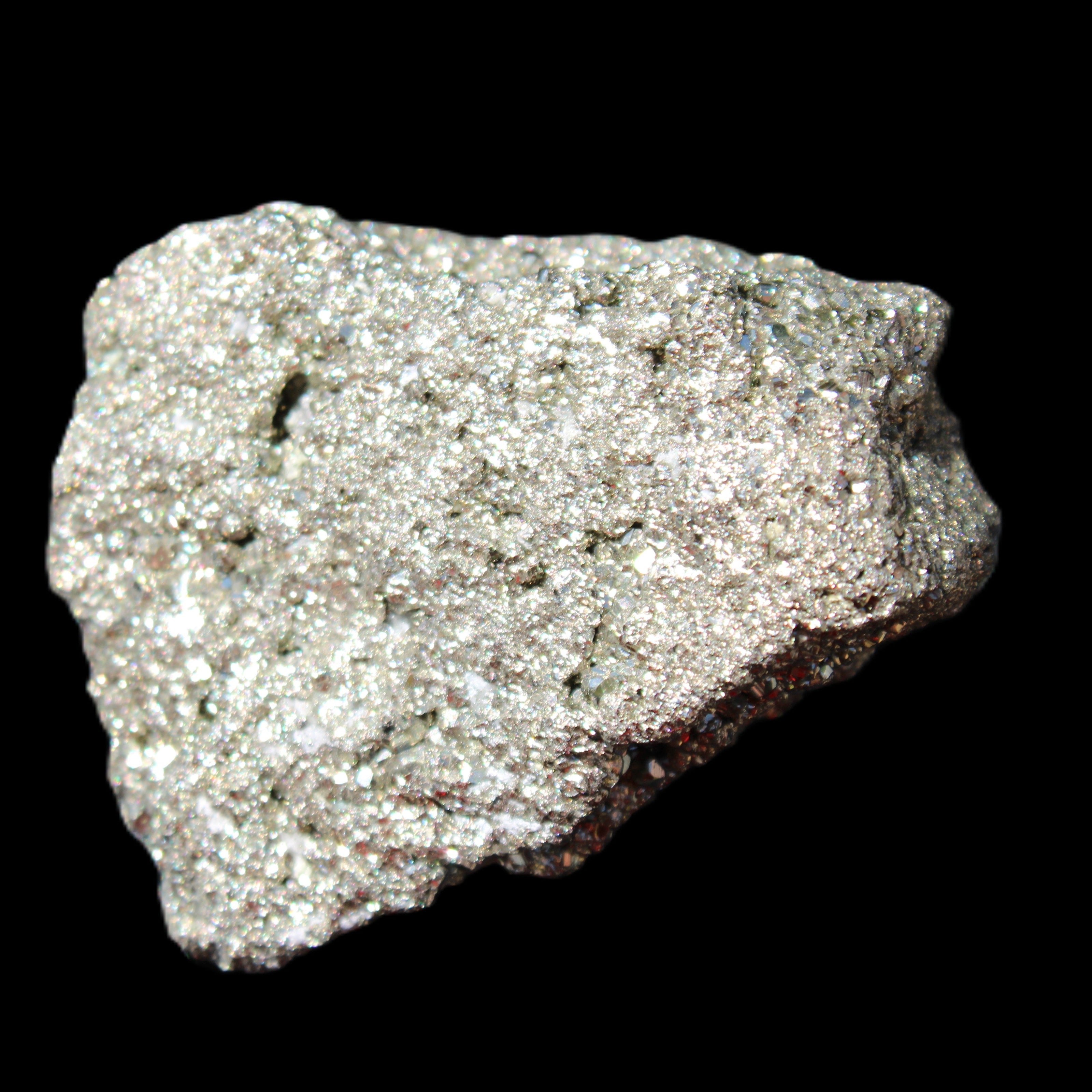 Pyrite cluster 46-57mm 95-117g in sunlight - Rocks and Things Store