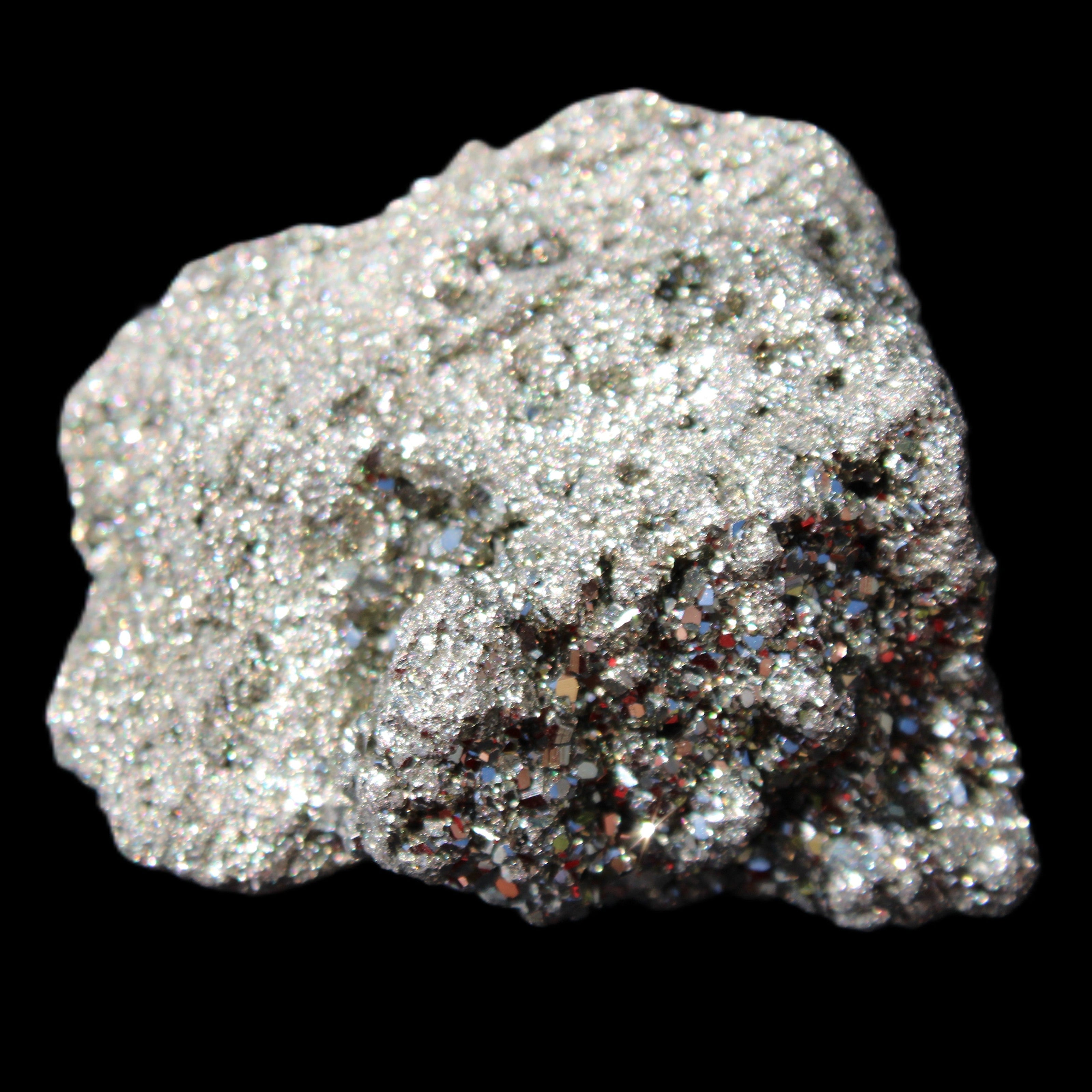 Pyrite cluster 46-57mm 95-117g in sunlight - Rocks and Things Store