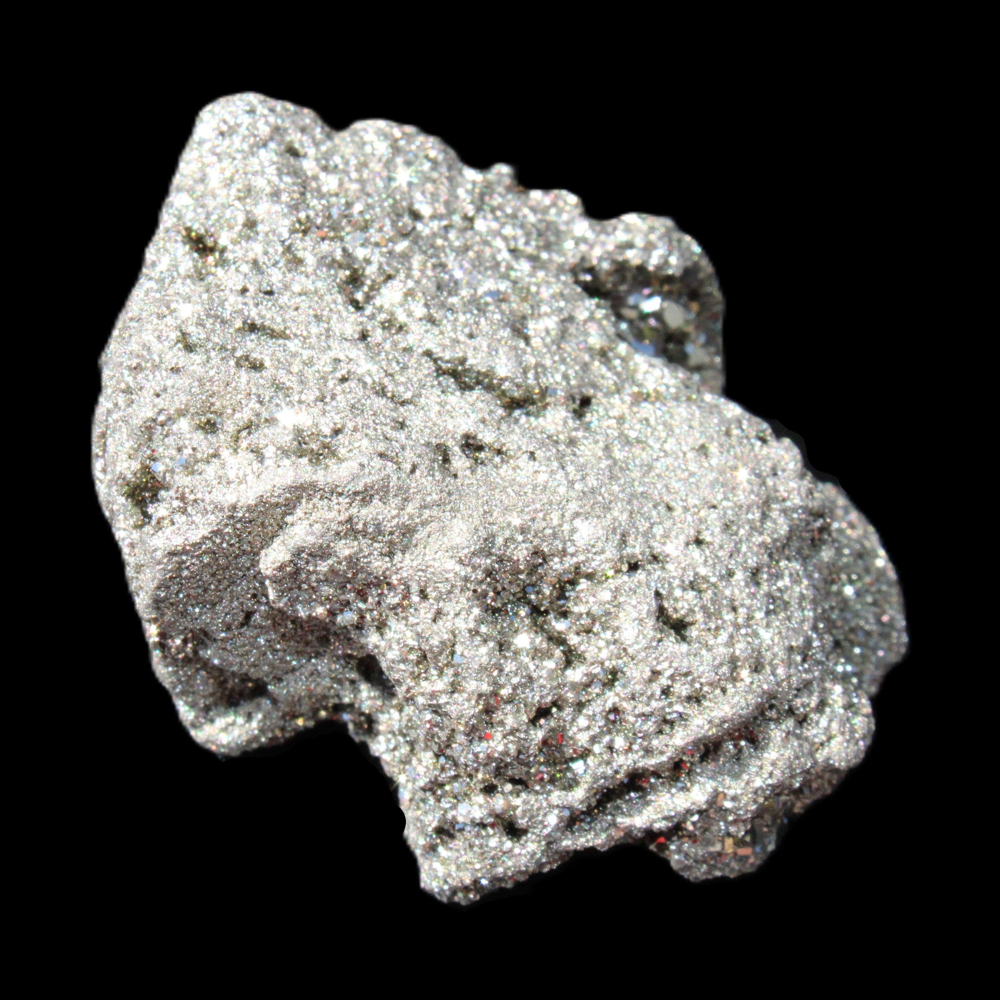 Pyrite cluster 46-57mm 95-117g in sunlight - Rocks and Things Store