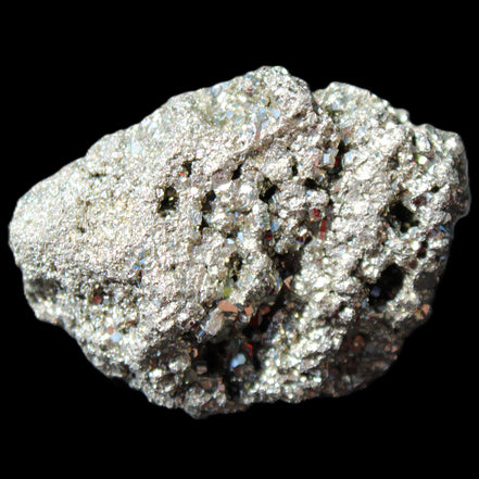 Pyrite cluster 46-57mm 95-117g in sunlight - Rocks and Things Store