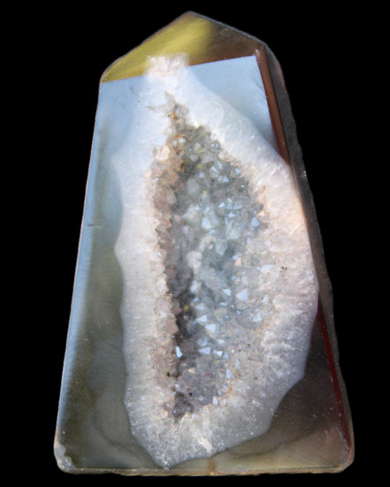 Onyx Agate wand 60*39*9mm 55g in sunlight - Rocks and Things Store