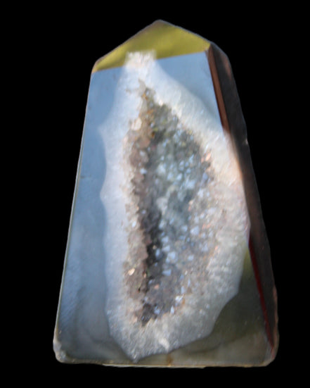 Onyx Agate wand 60*39*9mm 55g in sunlight - Rocks and Things Store