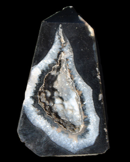 Onyx Agate wand 68*40*9mm 64g in sunlight - Rocks and Things Store