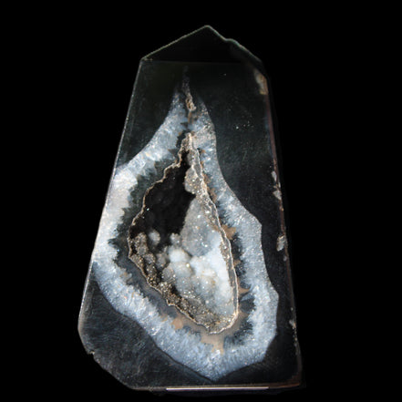 Onyx Agate wand 68*40*9mm 64g in sunlight - Rocks and Things Store