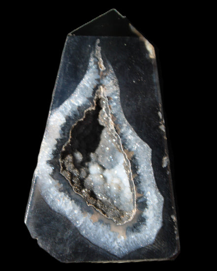 Onyx Agate wand 68*40*9mm 64g in sunlight - Rocks and Things Store