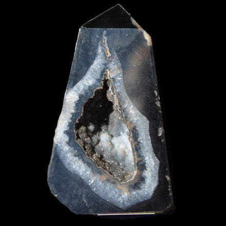 Onyx Agate wand 68*40*9mm 64g in sunlight - Rocks and Things Store