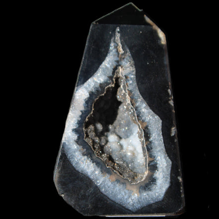 Onyx Agate wand 68*40*9mm 64g in sunlight - Rocks and Things Store