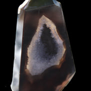 Onyx Agate wand 68*40*9mm 64g in sunlight - Rocks and Things Store