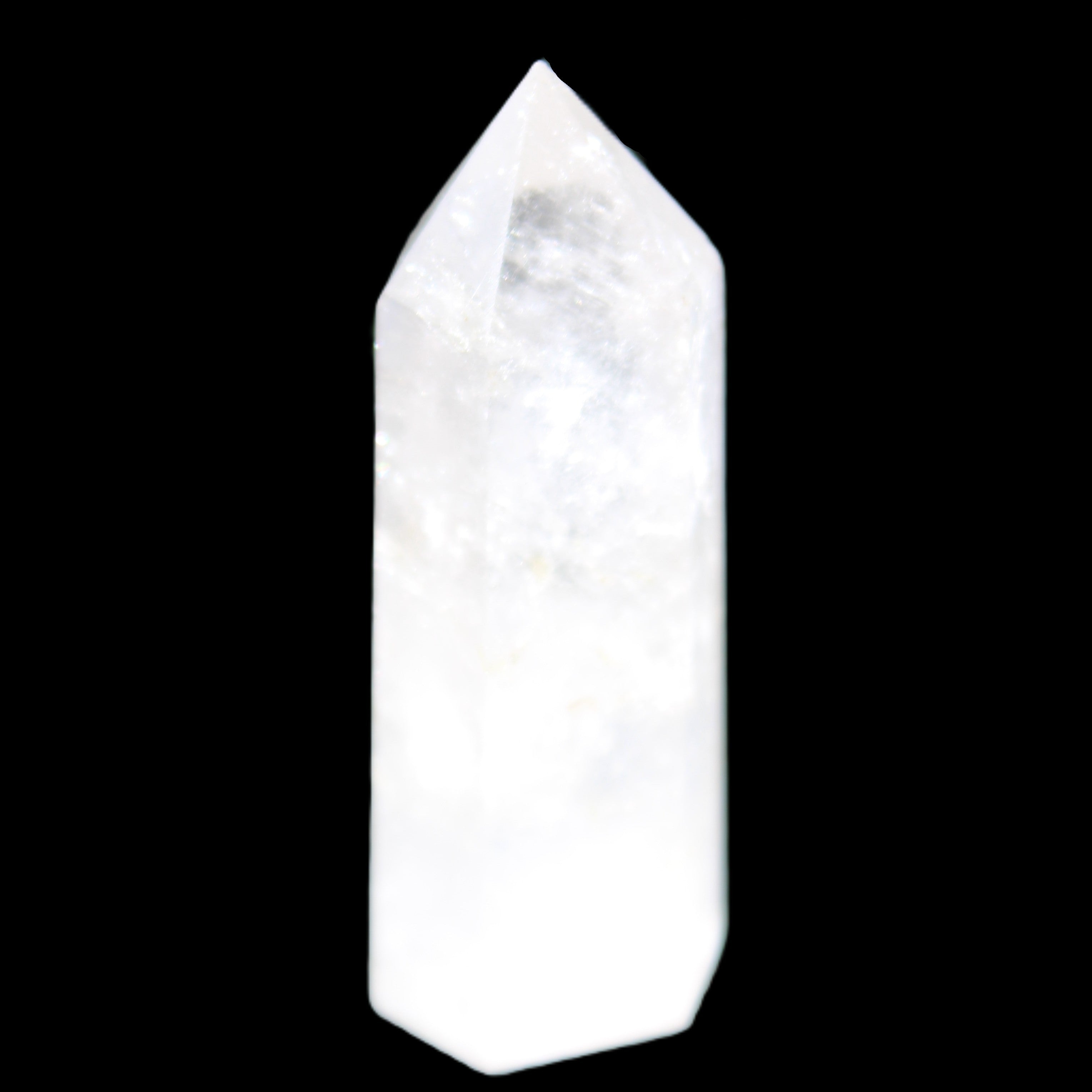 Clear Quartz wand 50mm 22g in sunlight - Rocks and Things Store