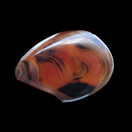 Crazy Lace Silk Banded Agate tumbled stone from Madagascar 39g in sunlight -  Rocks and Things Store