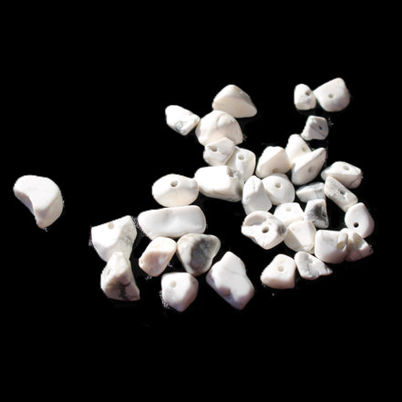 Tiny drilled beads for bracelet/necklace Black and White 10g in sunlight - Rocks and Things Store