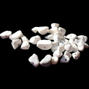 Tiny drilled beads for bracelet/necklace Black and White 10g in sunlight - Rocks and Things Store