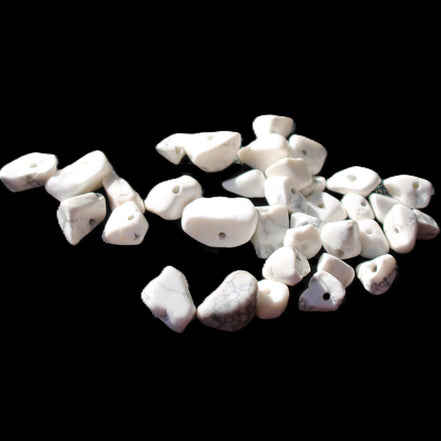 Tiny drilled beads for bracelet/necklace Black and White 10g in sunlight - Rocks and Things Store