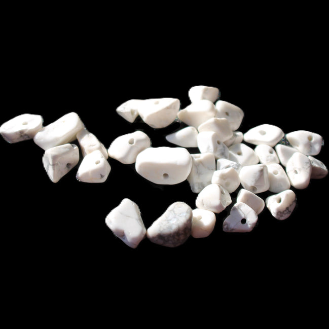 Tiny drilled beads for bracelet/necklace Black and White 10g in sunlight - Rocks and Things Store