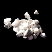 Tiny drilled beads for bracelet/necklace Black and White 10g in sunlight - Rocks and Things Store