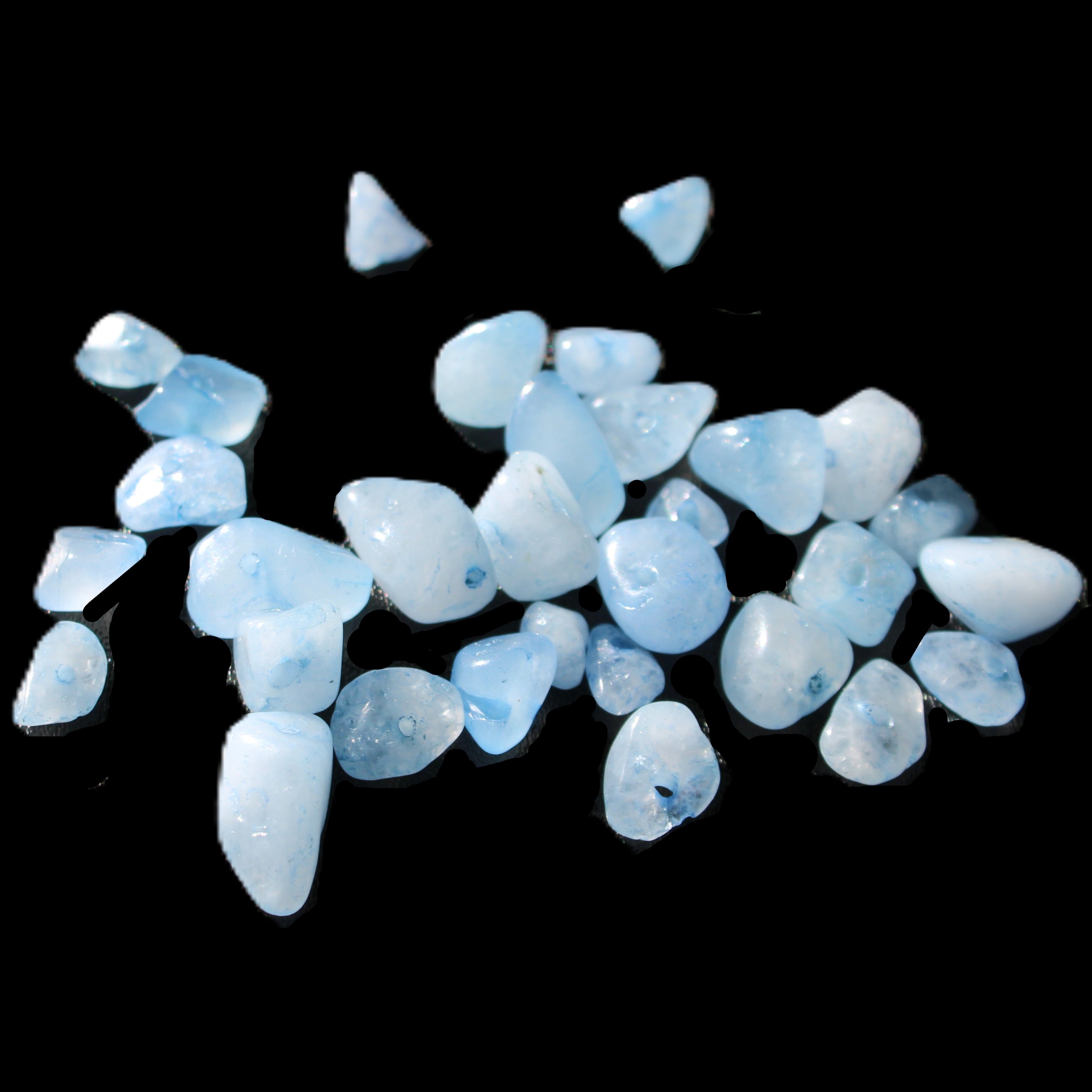 Tiny drilled beads for bracelet/necklace 10g in sunlight - Rocks and Things Store