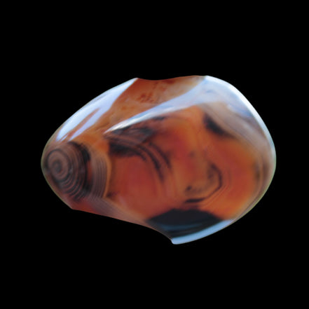 Crazy Lace Silk Banded Agate tumbled stone from Madagascar 39g in sunlight -  Rocks and Things Store