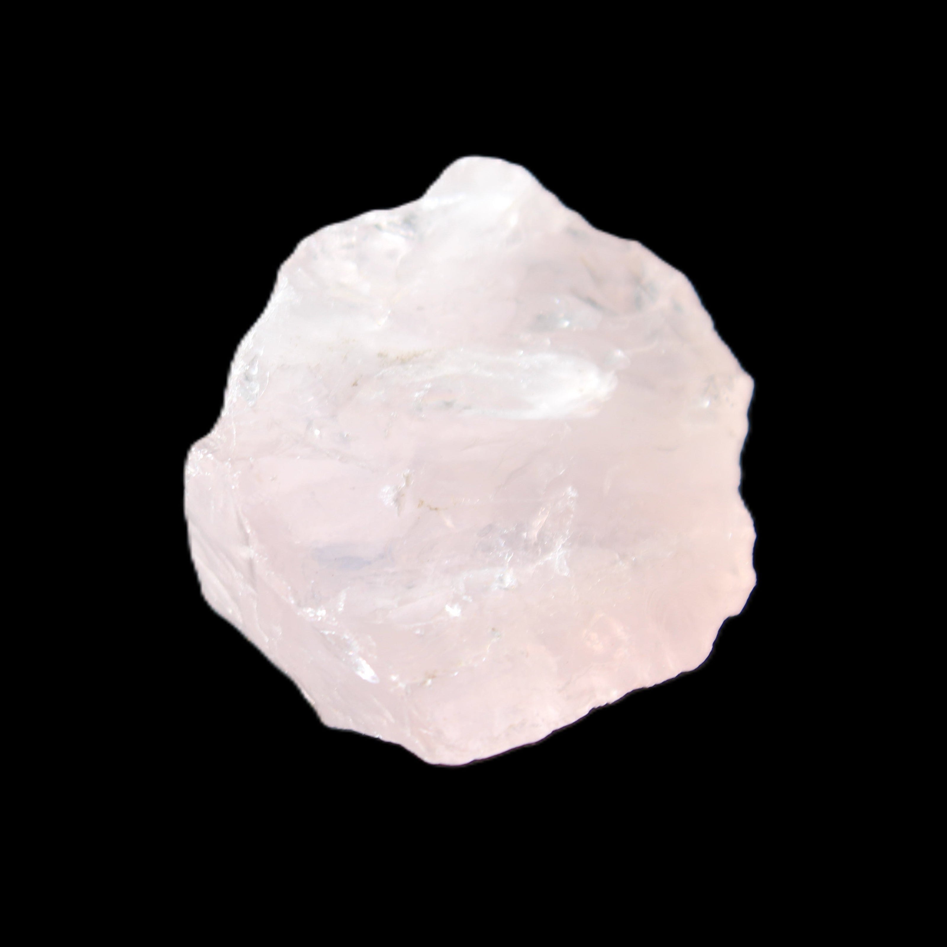 Natural Pink Rose Quartz 35mm 23g in sunlight - Rocks and Things Store