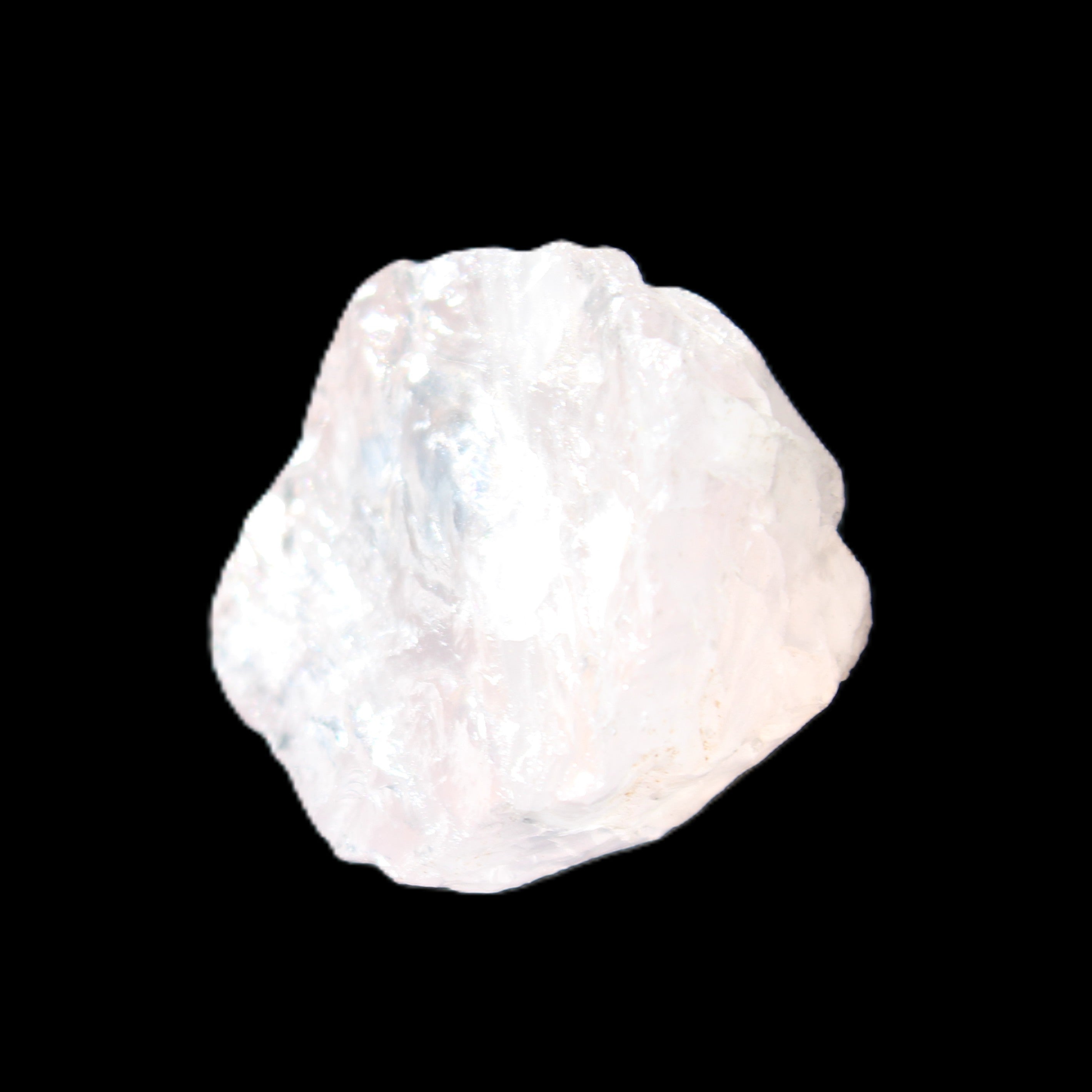 Natural Pink Rose Quartz 35mm 23g in sunlight - Rocks and Things Store