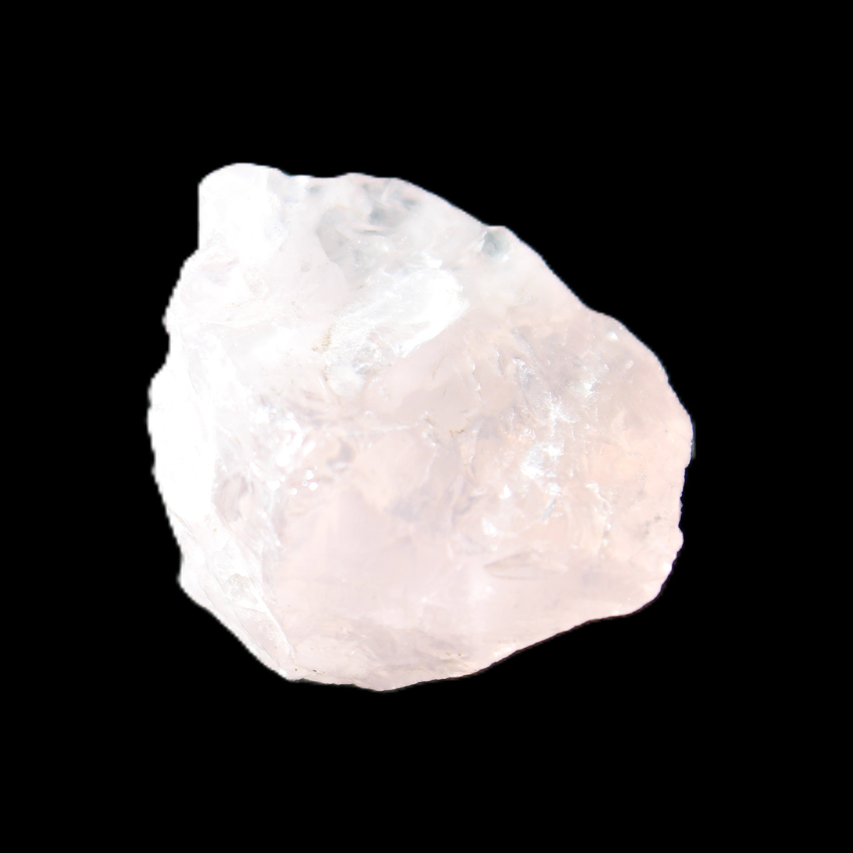 Natural Pink Rose Quartz 35mm 23g in sunlight - Rocks and Things Store