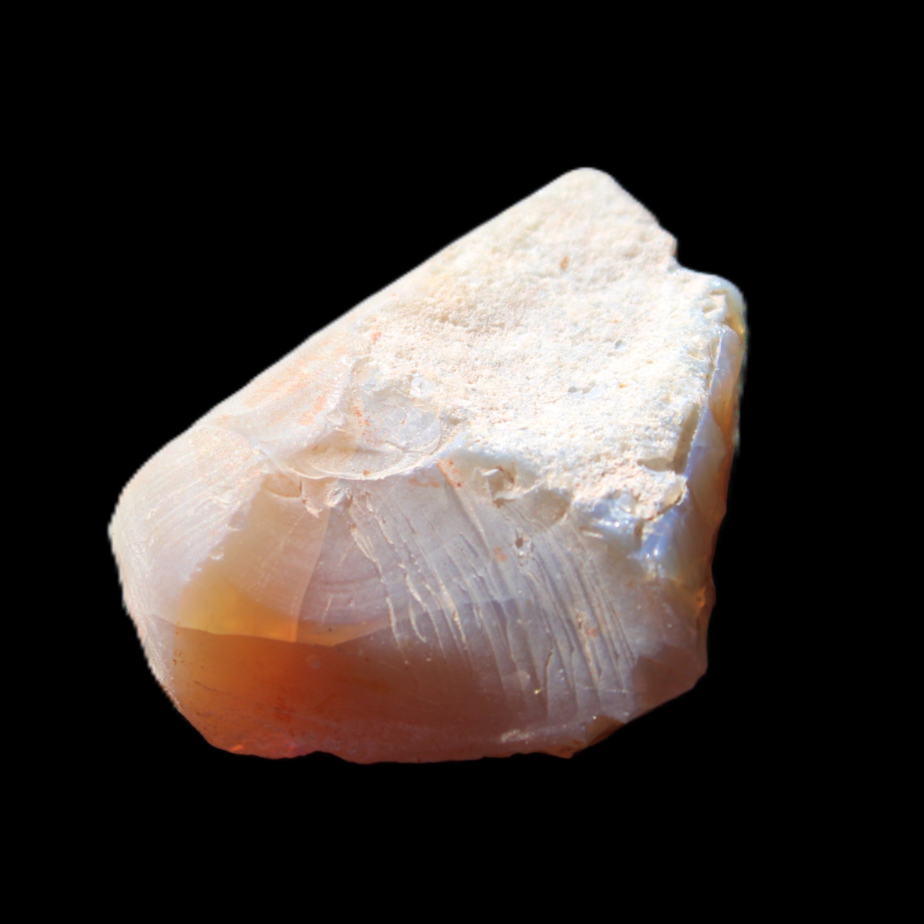 Natural Australian stone opal 26mm 28ct 5.6g in sunlight - Rocks and Things Store