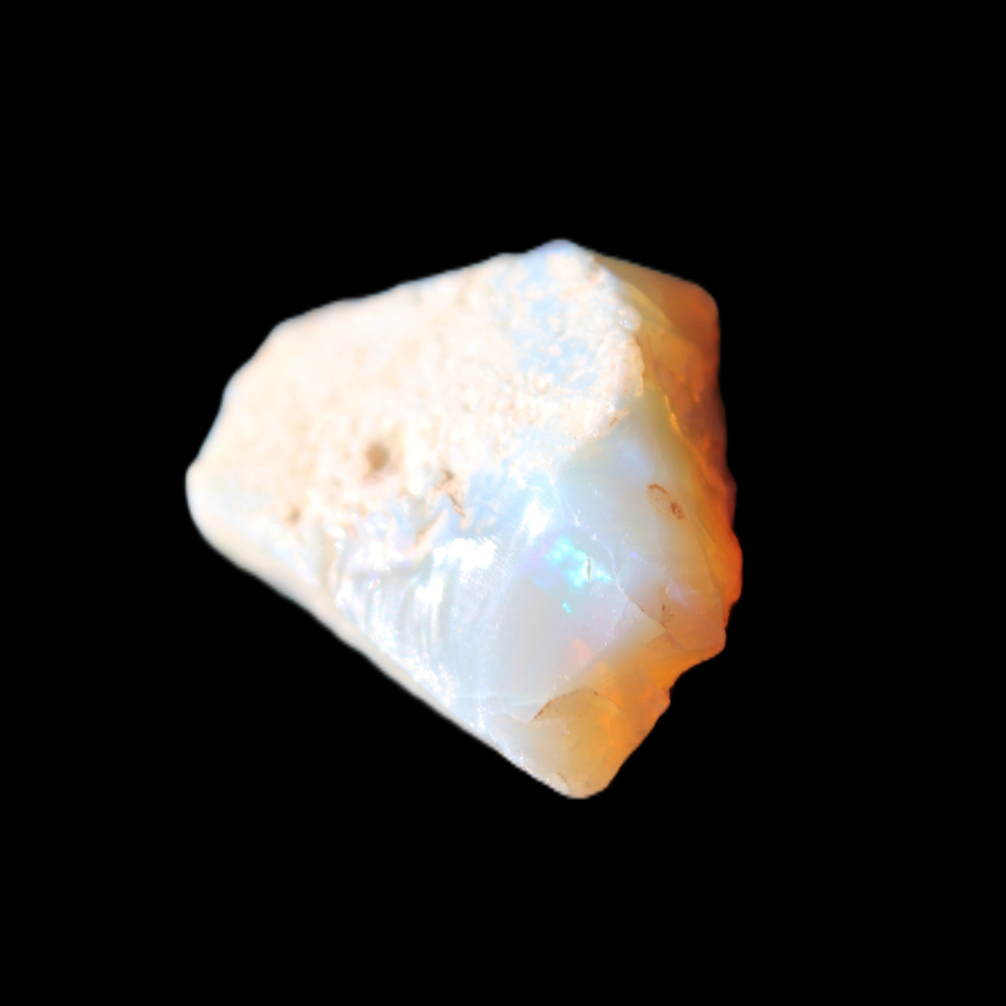 Natural Australian stone opal 26mm 28ct 5.6g in sunlight - Rocks and Things Store
