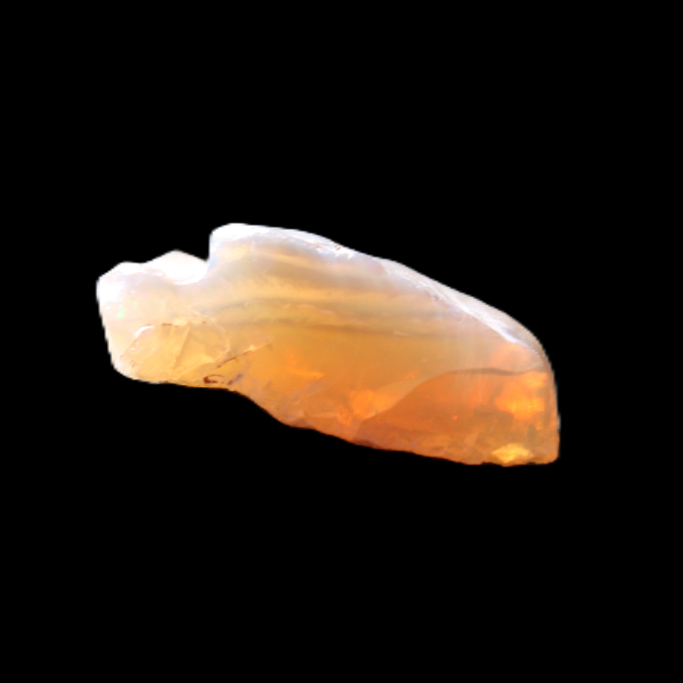 Natural Australian opal stone 25mm 24.5ct 4.9g in sunlight - Rocks and Things Store