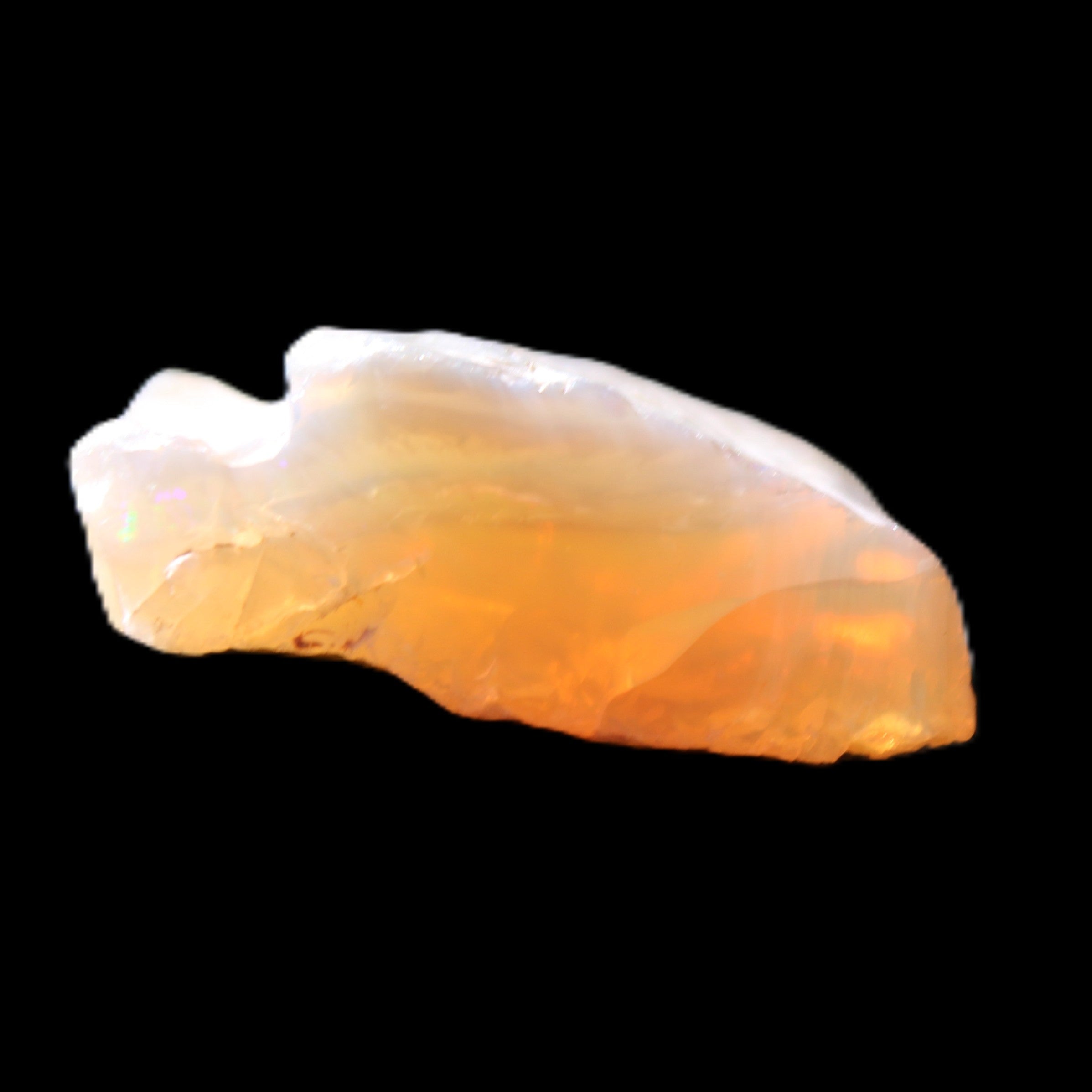 Natural Australian opal stone 25mm 24.5ct 4.9g in sunlight - Rocks and Things Store