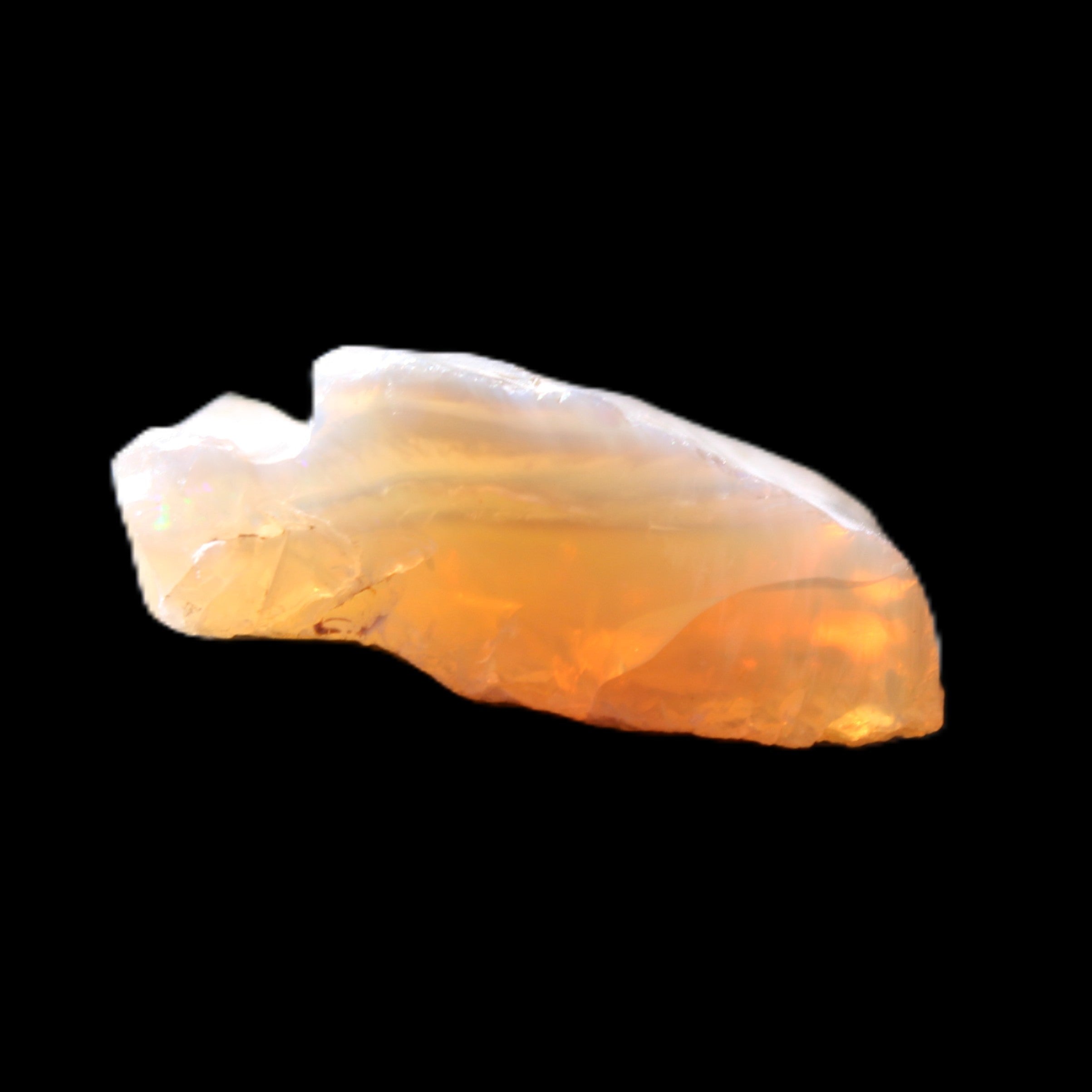 Natural Australian opal stone 25mm 24.5ct 4.9g in sunlight - Rocks and Things Store