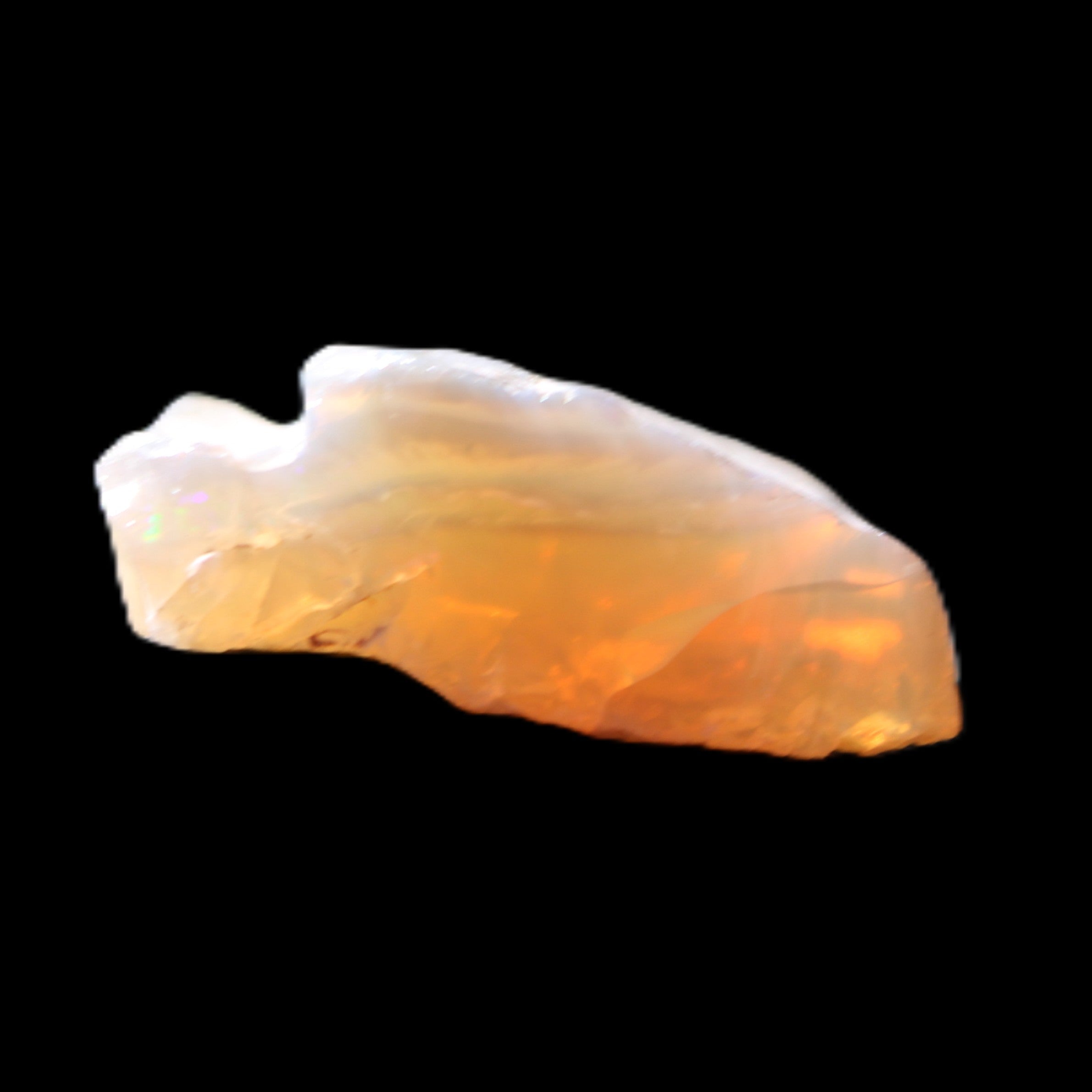 Natural Australian opal stone 25mm 24.5ct 4.9g in sunlight - Rocks and Things Store