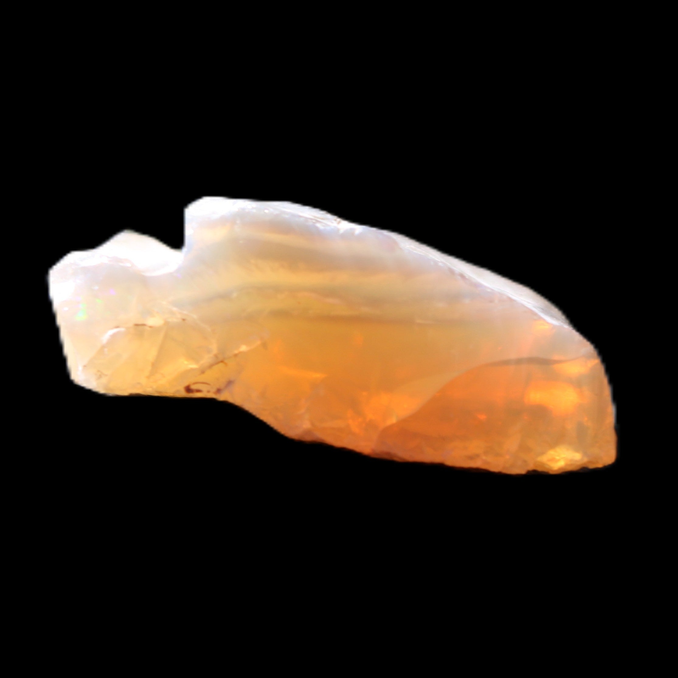 Natural Australian opal stone 25mm 24.5ct 4.9g in sunlight - Rocks and Things Store