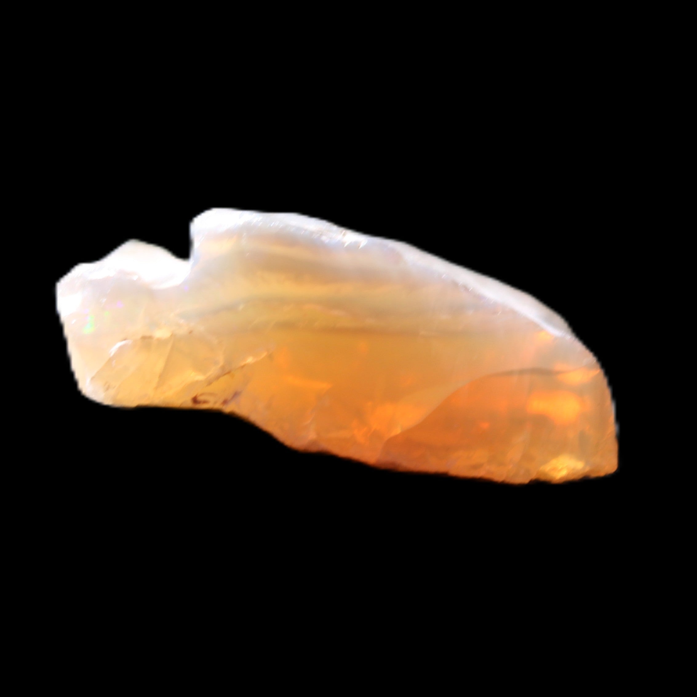 Natural Australian opal stone 25mm 24.5ct 4.9g in sunlight - Rocks and Things Store