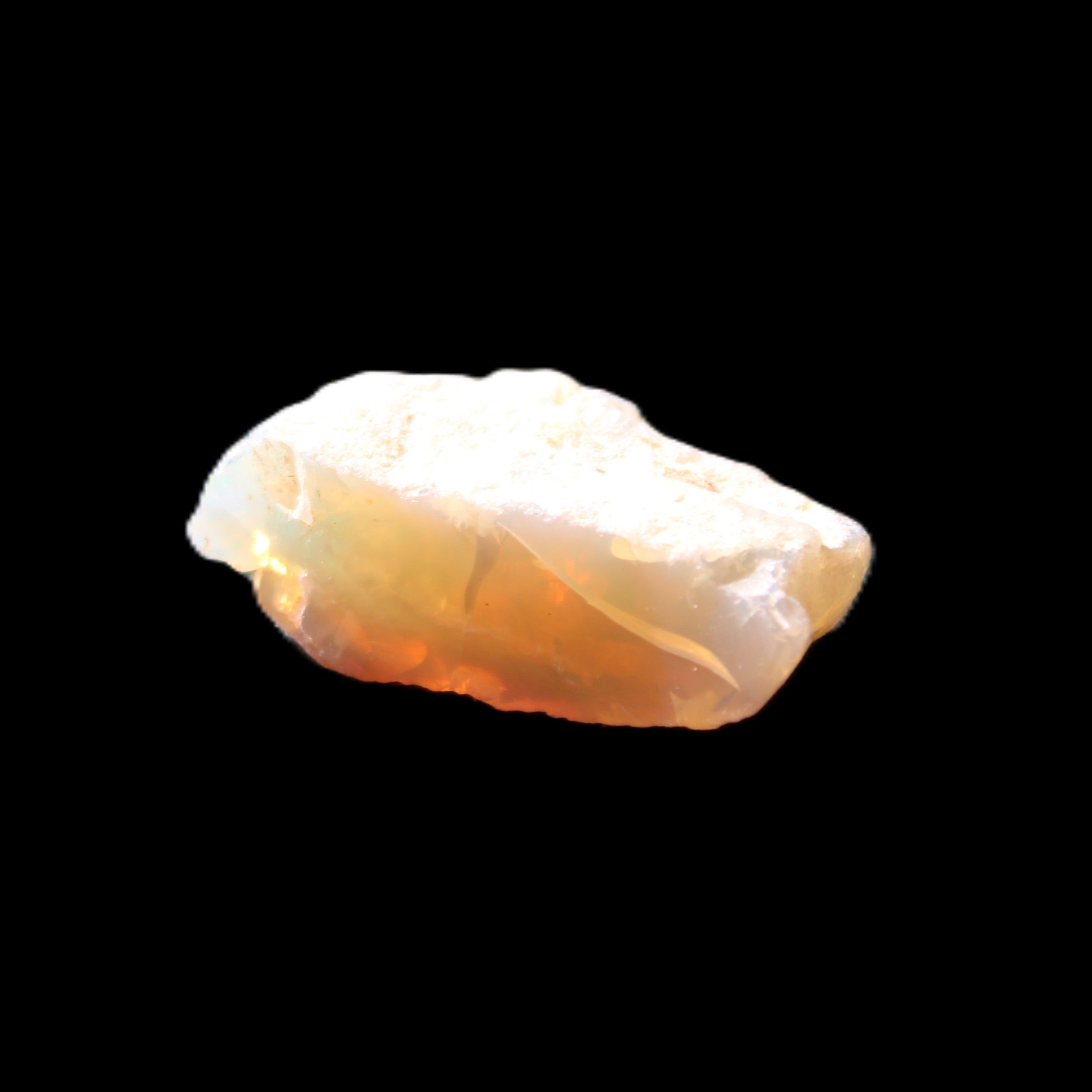 Australian opal stone 26mm 12ct 2.4g in bright sunshine - Rocks and Things Store