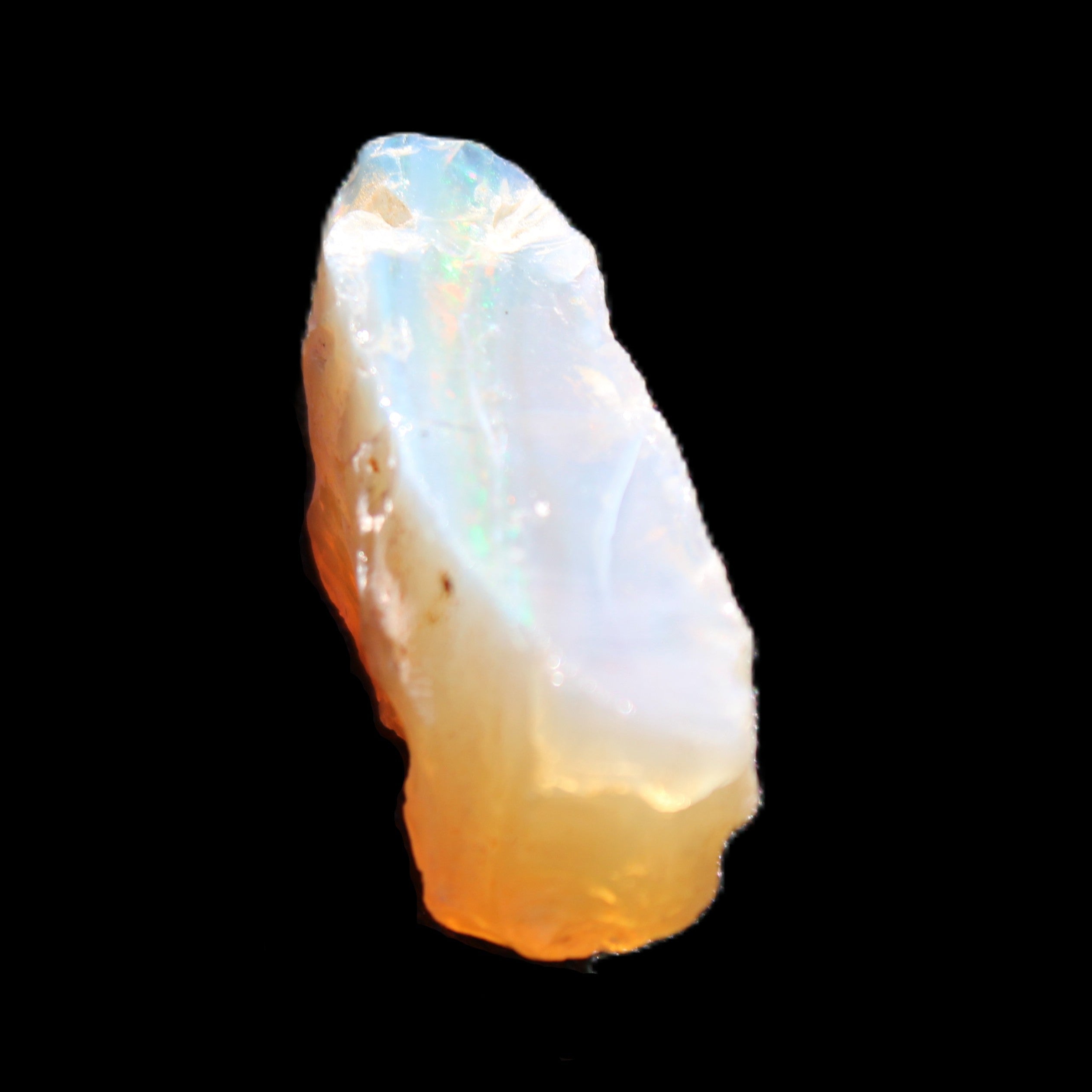 Australian opal stone 26mm 12ct 2.4g in bright sunshine - Rocks and Things Store