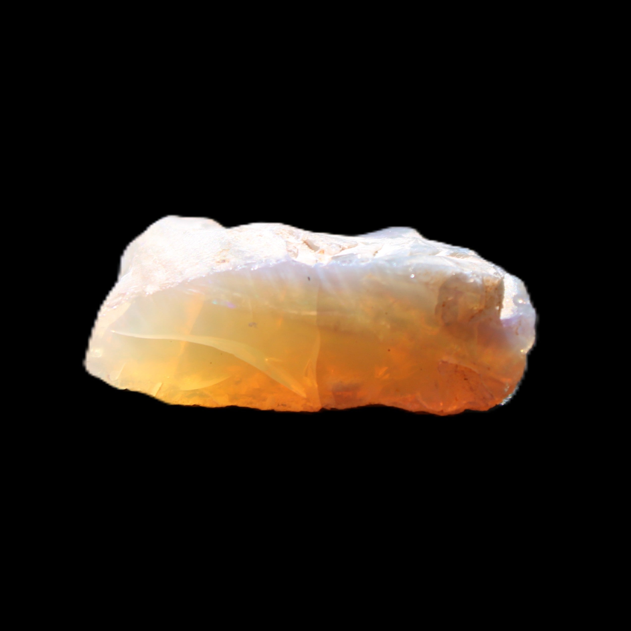 Australian opal stone 26mm 12ct 2.4g in bright sunshine - Rocks and Things Store