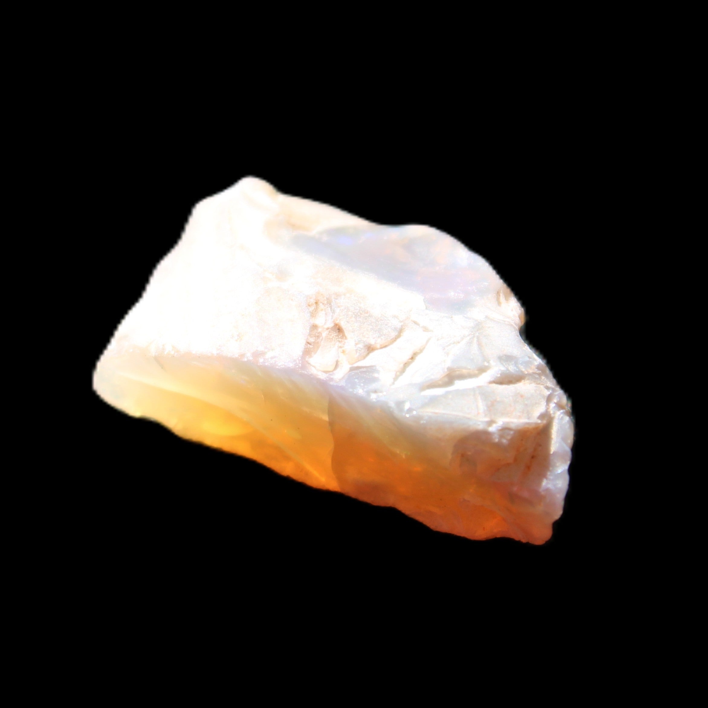 Natural Australian opal stone 20/26mm 2.4/2.7g in sunlight - Rocks and Things Store