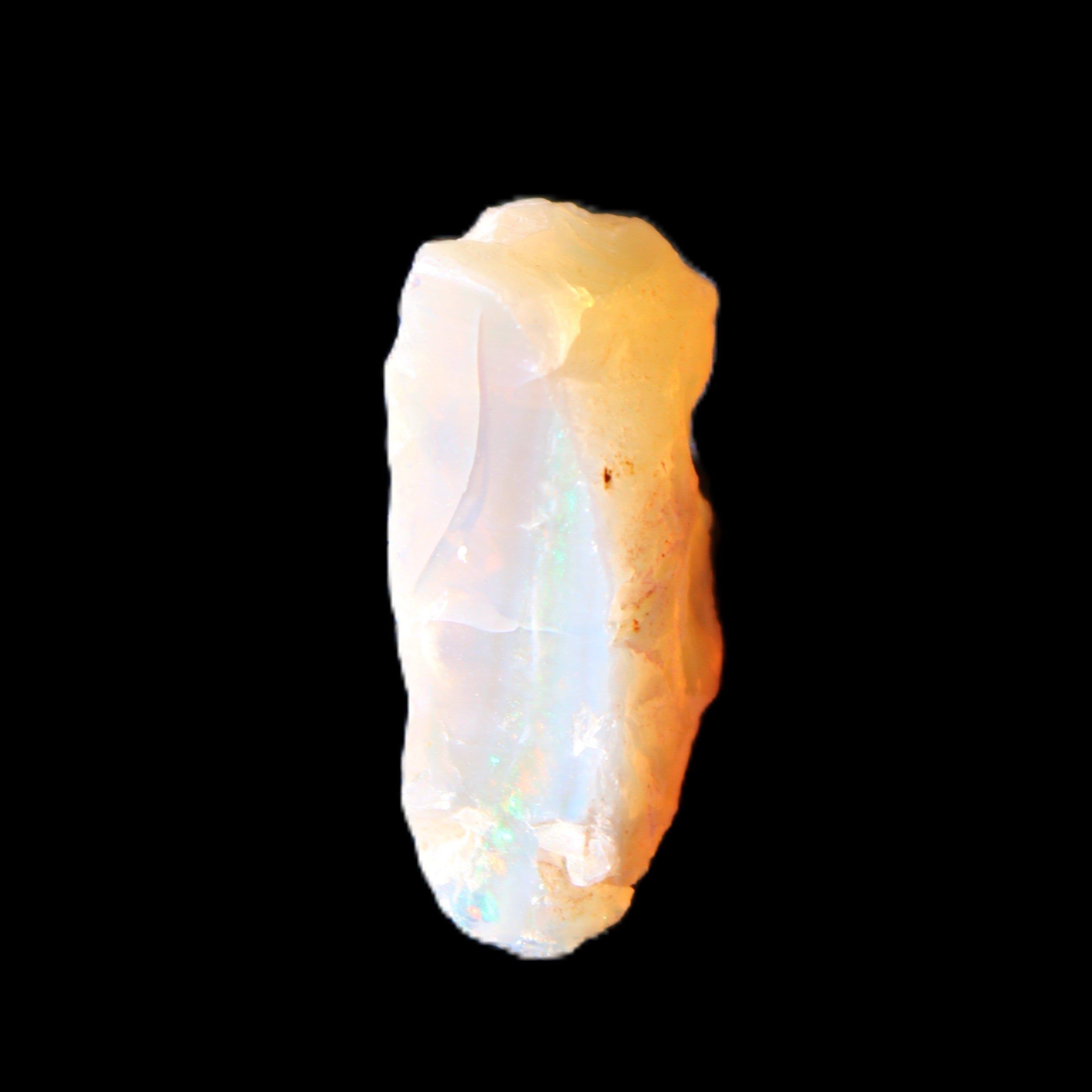 Natural Australian opal stone 20/26mm 2.4/2.7g in sunlight - Rocks and Things Store