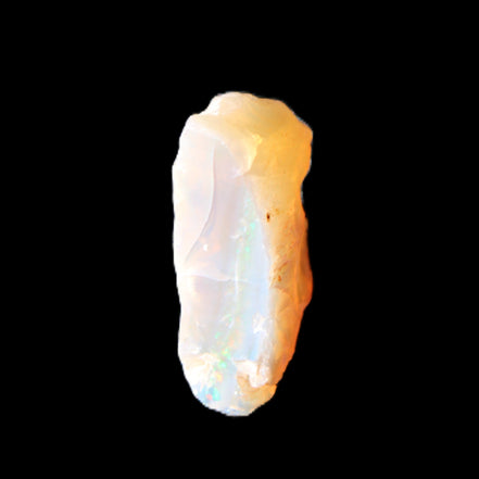 Natural Australian opal stone 20/26mm 2.4/2.7g in sunlight - Rocks and Things Store