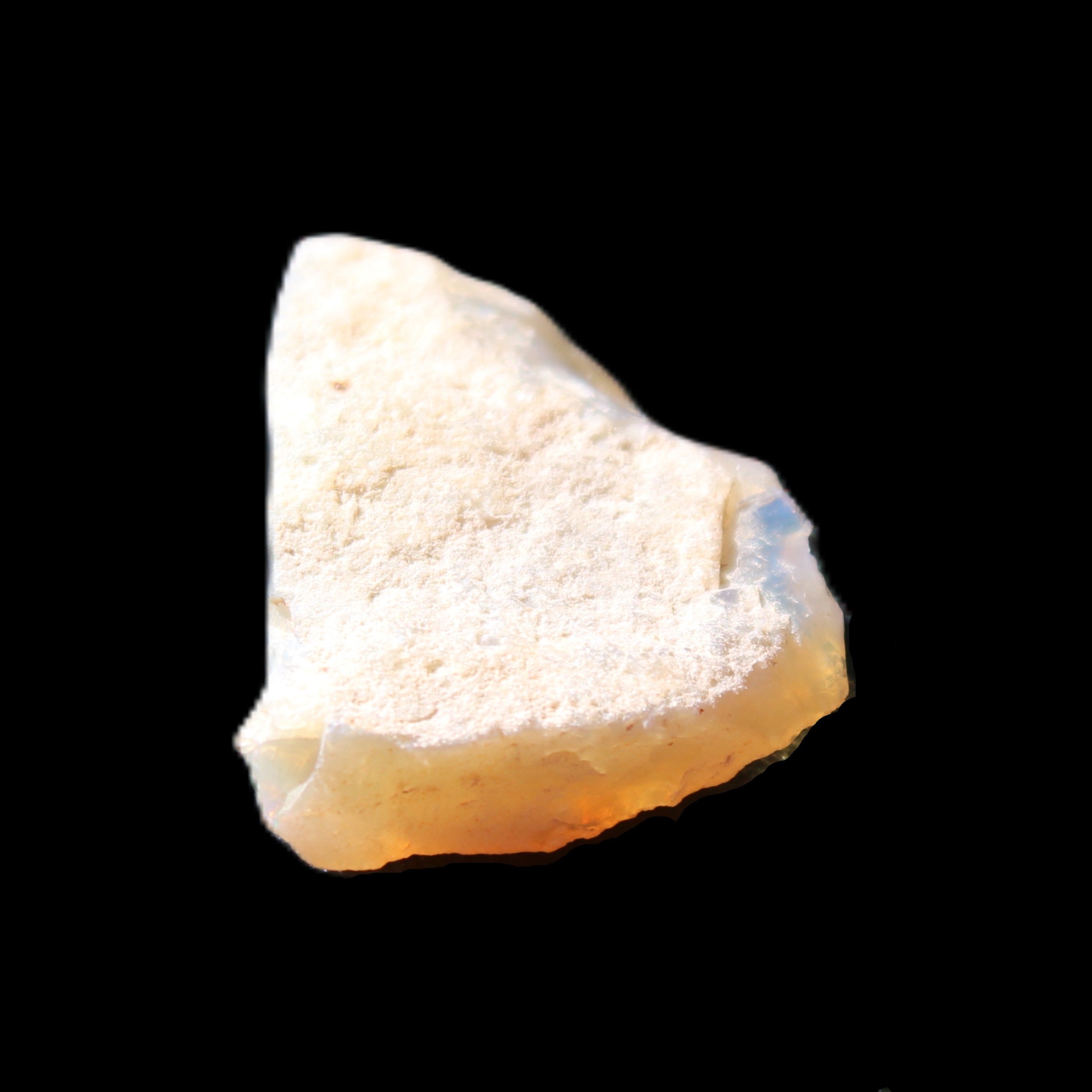Natural Australian opal stone 20/26mm 2.4/2.7g in sunlight - Rocks and Things Store