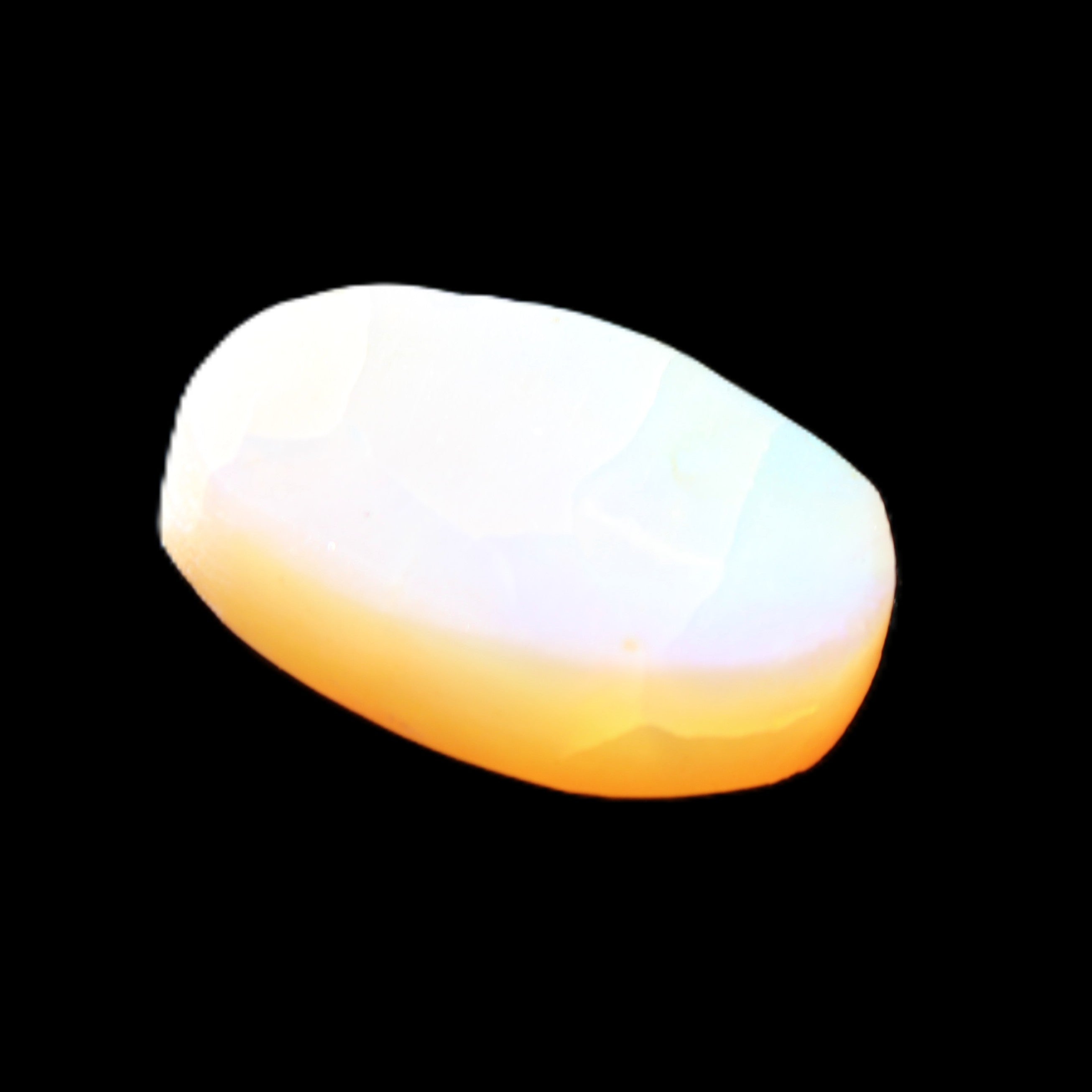 Australian opal 18mm 9.5ct 1.9g in sunlight - Rocks and Things Store
