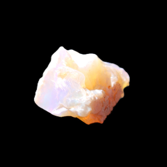 Natural Australian opal stone 17mm 11.5ct 2.3g in sunlight - Rocks and Things Store