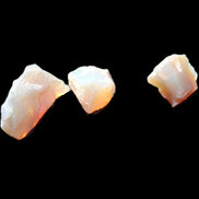 Natural Australian opal 3 stones 20/13/13mm 25ct 5g in sunlight - Rocks and Things Store